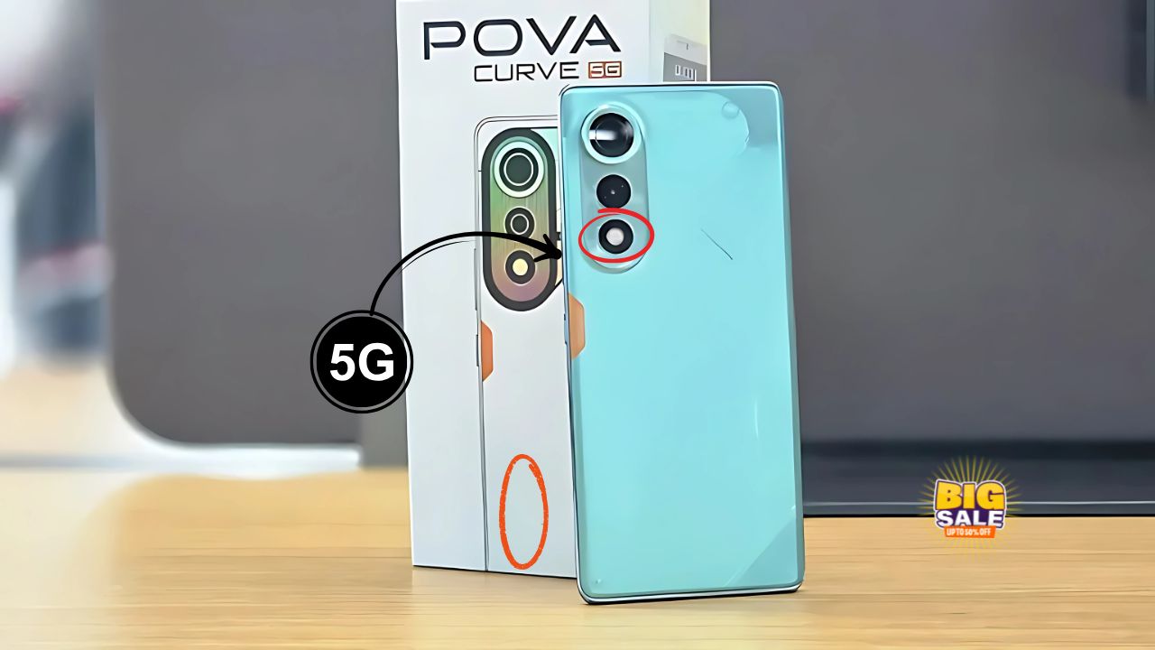 Tecno Pova Curve 5G Launched – Dimensity 7300, 5500mAh Battery & 45W Fast Charging